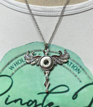 Load image into Gallery viewer, Cross Wing Snap Necklace
