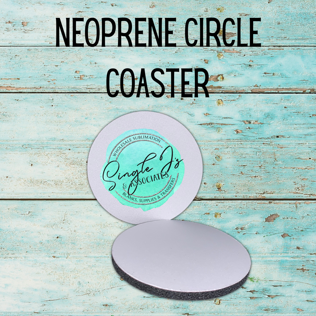 Neoprene Circle Coaster