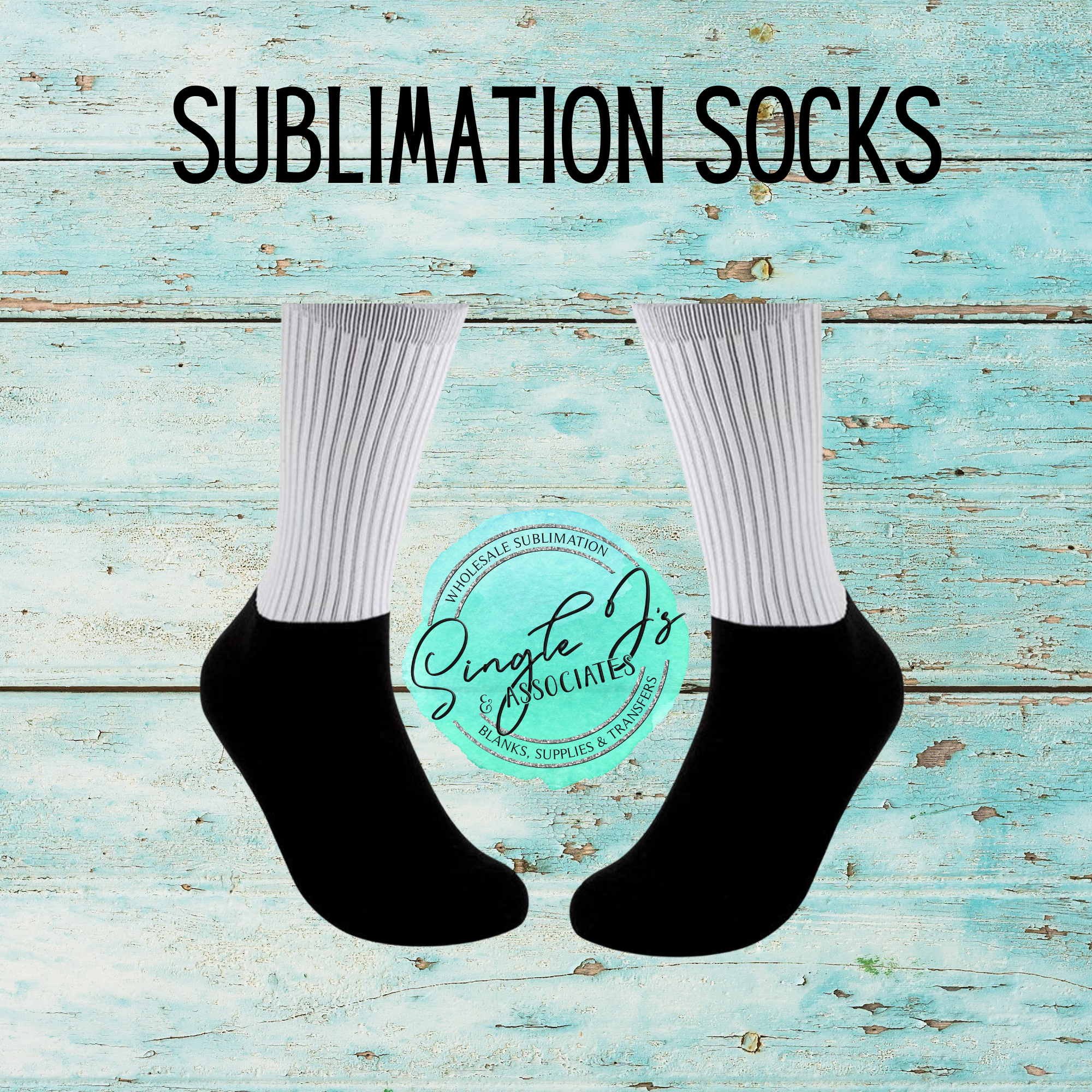 Sublimation Socks Dark Blue