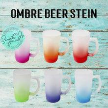 Load image into Gallery viewer, Ombré beer Stein
