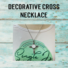 Load image into Gallery viewer, Decorative Cross Necklace
