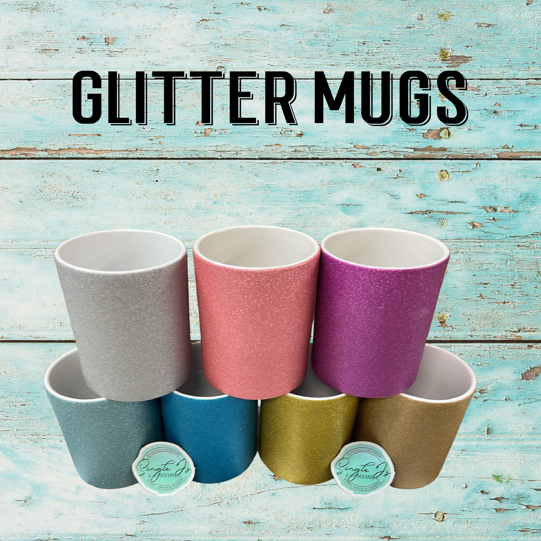 Glitter Mugs