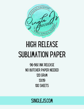 Load image into Gallery viewer, High Release Sublimation Paper
