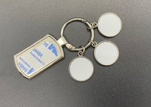 Load image into Gallery viewer, Keychain with charms
