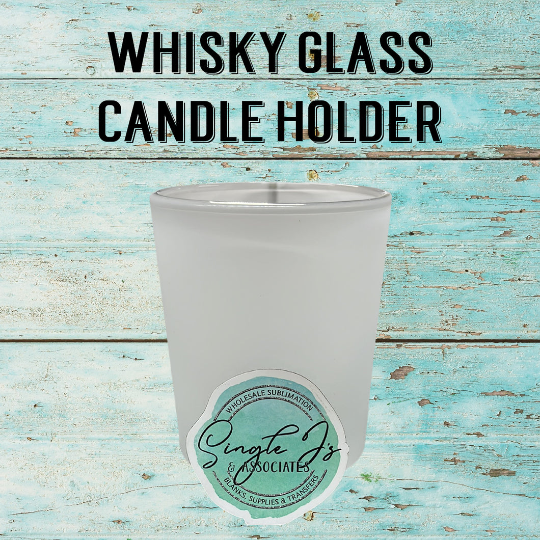 Whiskey Glass - Candle Holder