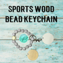 Load image into Gallery viewer, Sports wooden stretch bracelets
