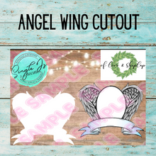 Load image into Gallery viewer, Angel wing cutout
