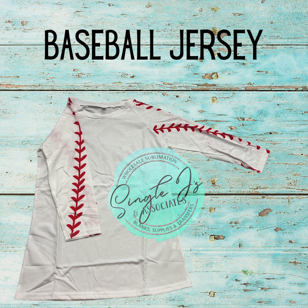 Baseball Jersey Raglan Shirt