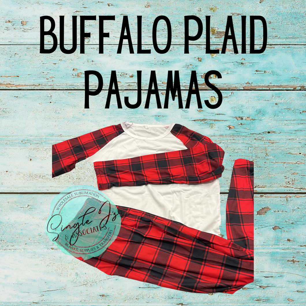 Adult Buffalo Plaid Pajamas