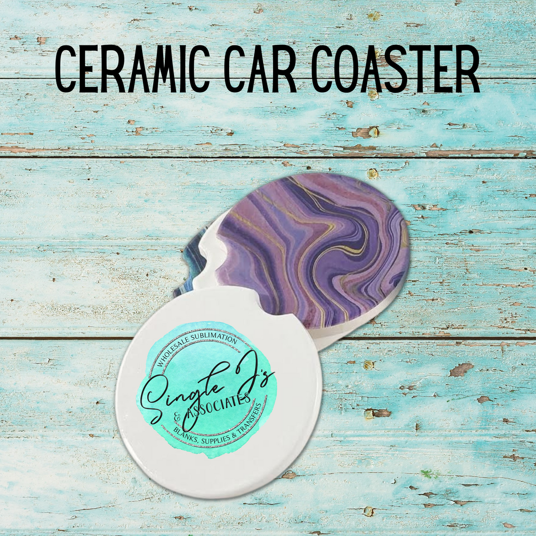 Ceramic Car Coasters