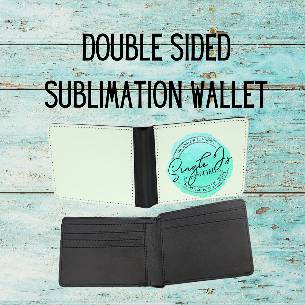 Double Sided Sublimation Wallet