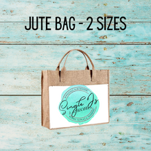 Load image into Gallery viewer, Jute Bag - 2 sizes
