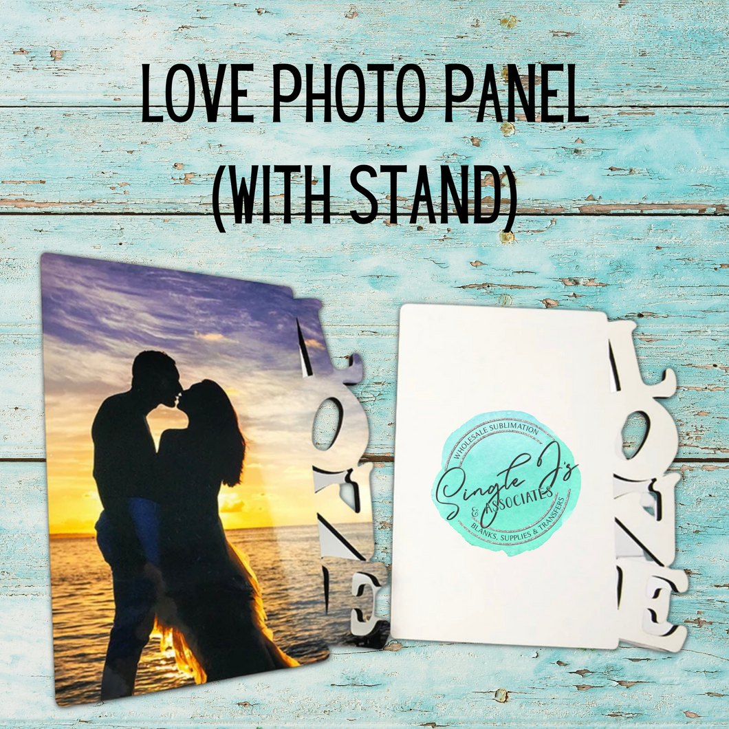 Love Photo Panel (With Stand)
