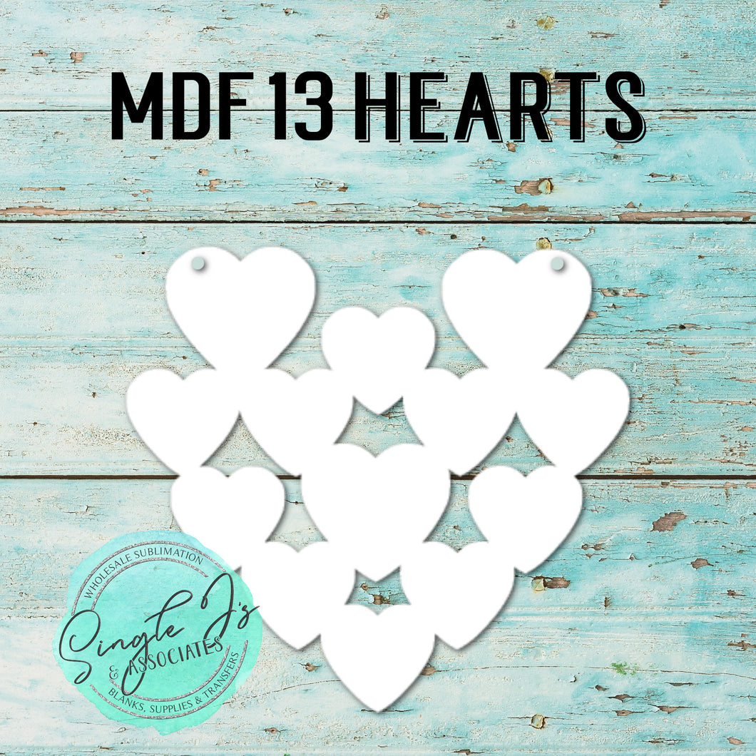 MDF 13 Heart Sign