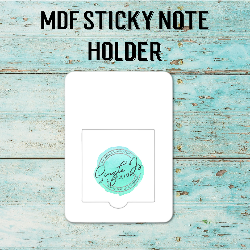 MDF Sticky Note Holder