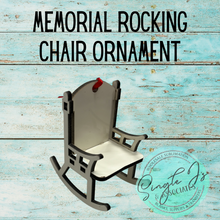 Load image into Gallery viewer, Memorial Rocking Chair Ornament
