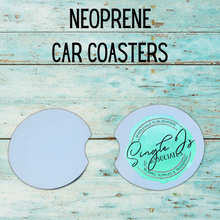 Load image into Gallery viewer, Neoprene Car Coasters
