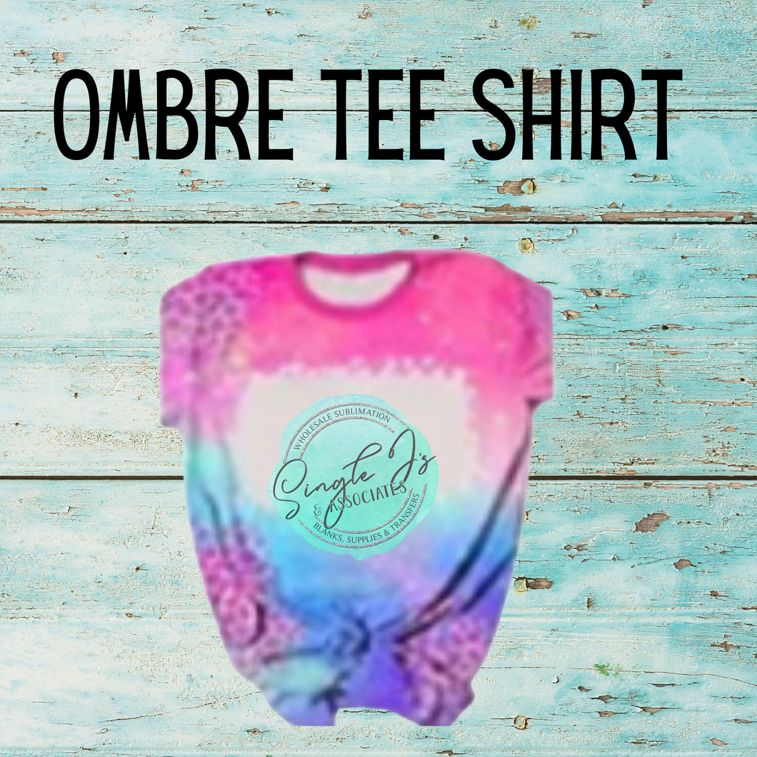 Ombre Tee Shirt (Faux bleached)