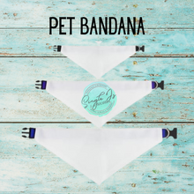 Load image into Gallery viewer, Pet bandana Goes around a collar not included
