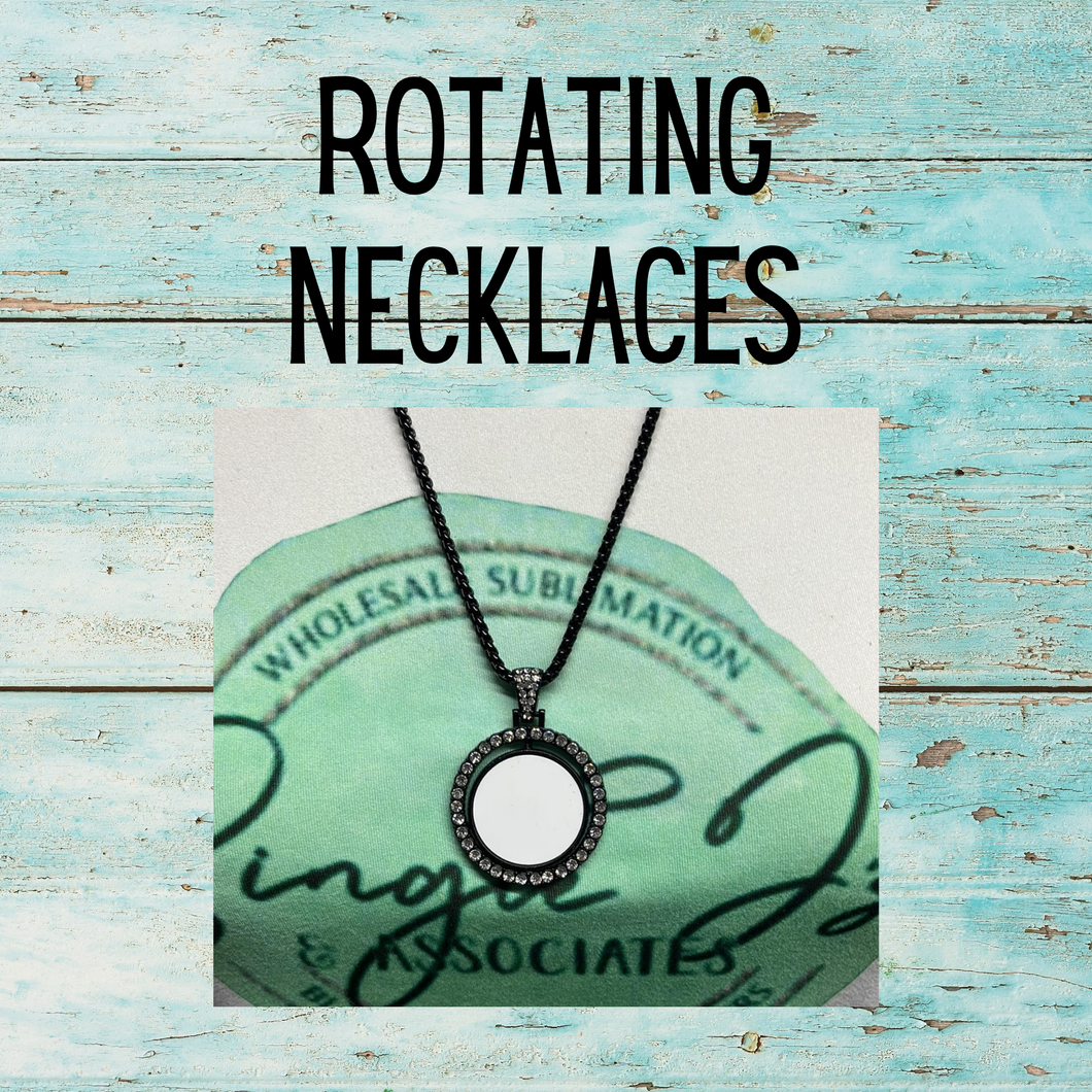 Rotating necklaces
