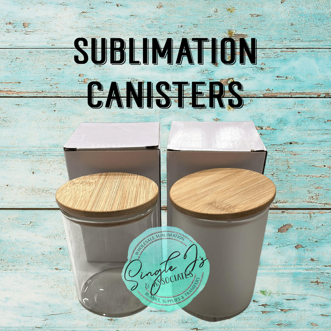 Sublimation canisters