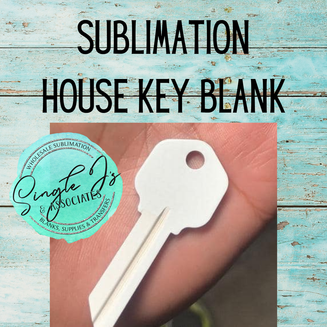Sublimation house key blank