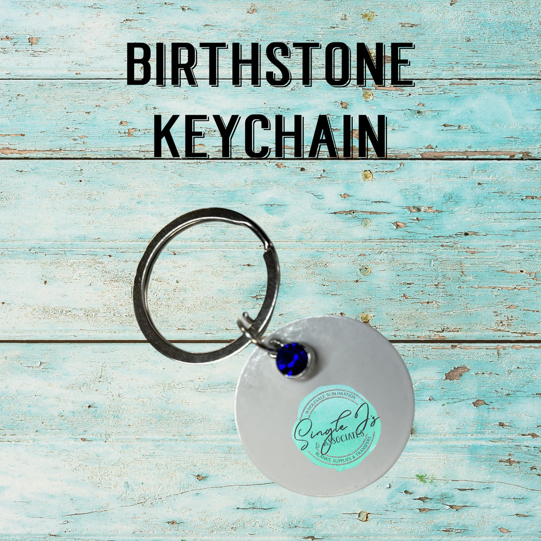 Birthstone Keychain