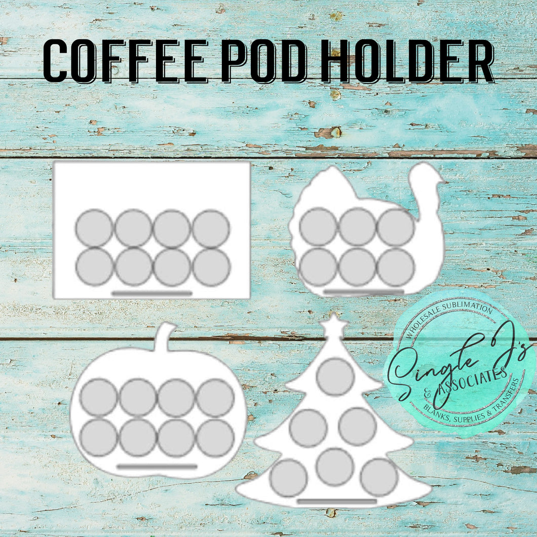 Coffee pod holder