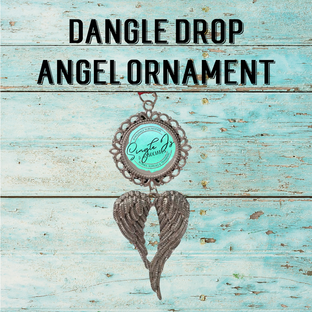 Dangle drop angel ornament
