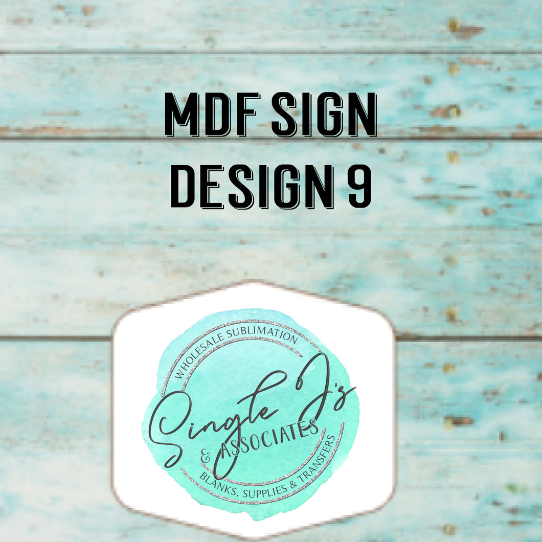 MDF Sign Design 9