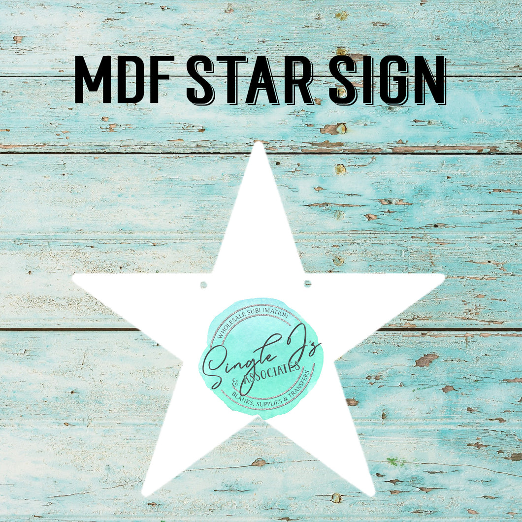 MDF Star Sign