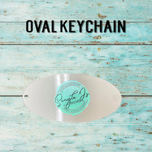 Load image into Gallery viewer, Oval Keychain
