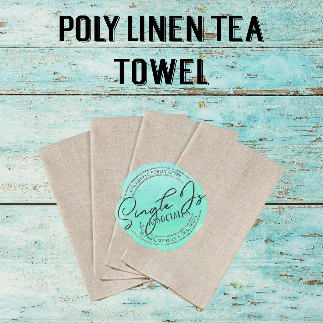 Poly Linen Tea Towel