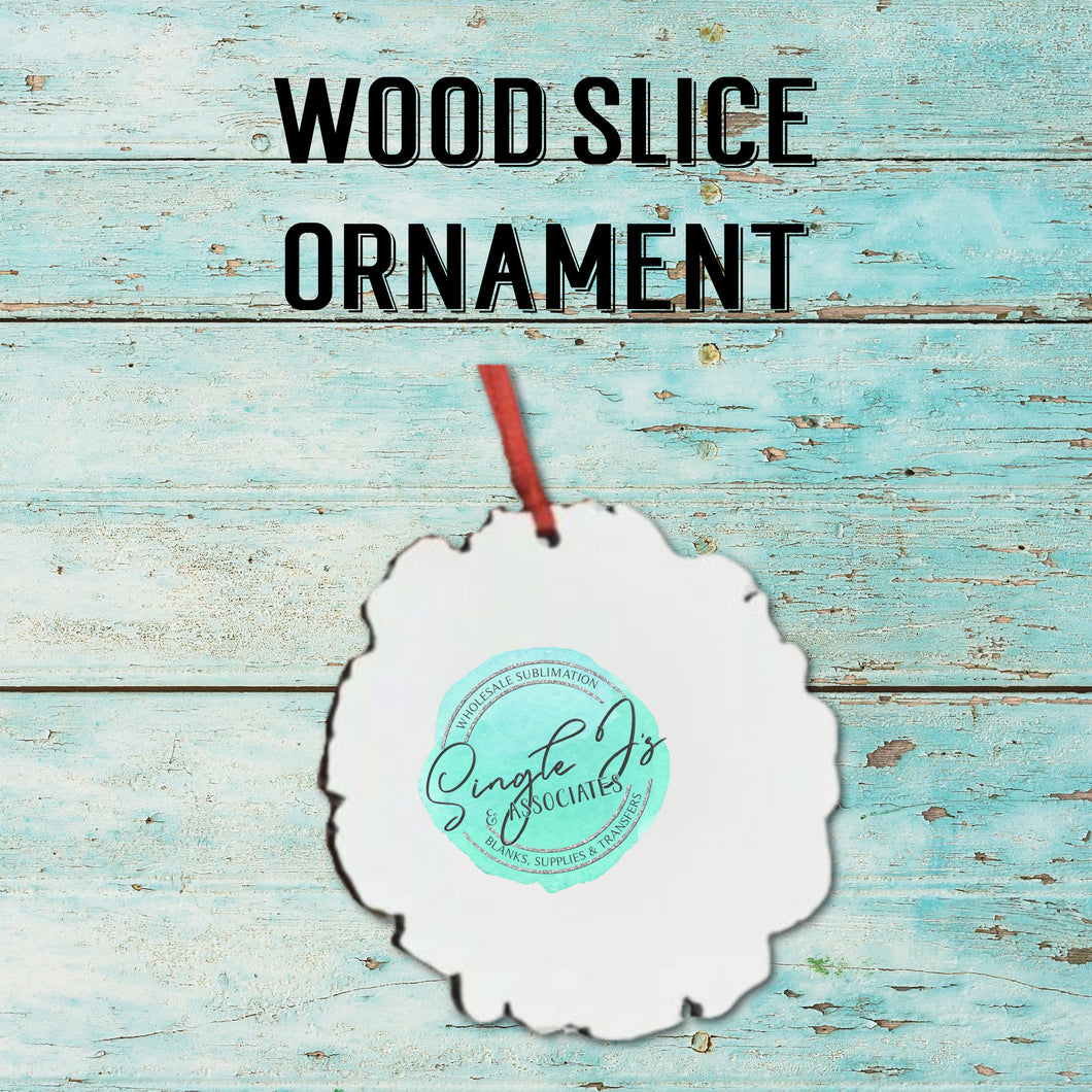 Wood Slice Ornament