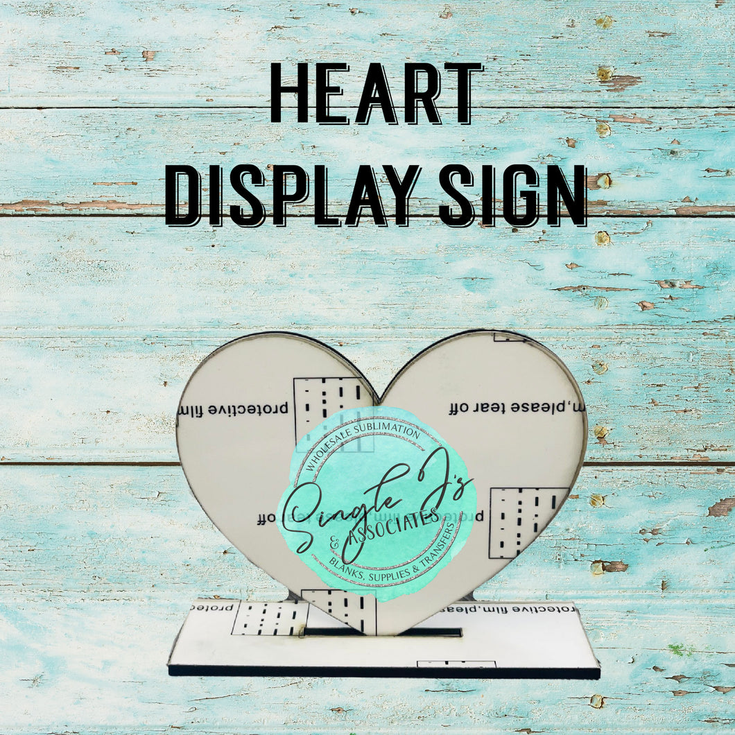 Heart Display Sign