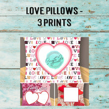 Load image into Gallery viewer, Love Pillows - 3 prints
