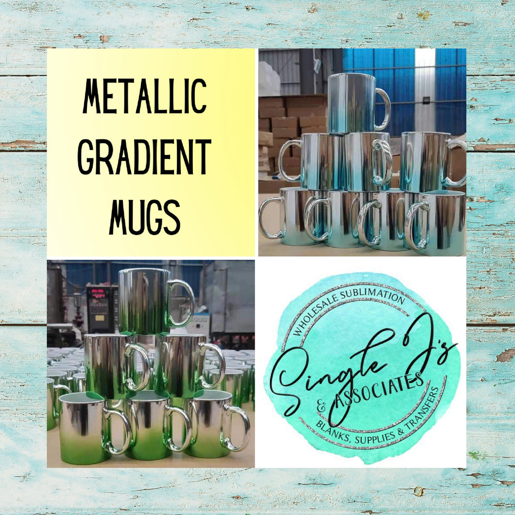 Metallic Grardient Mugs