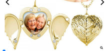 Load image into Gallery viewer, Angel locket with bling
