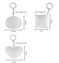 Load image into Gallery viewer, Velvet Puff Keychain - 3 styles
