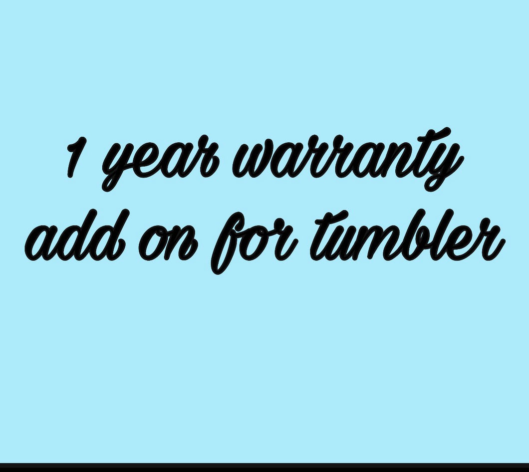1 year added warranty