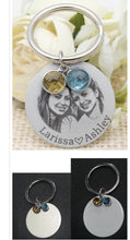 Load image into Gallery viewer, Birthstone Keychain
