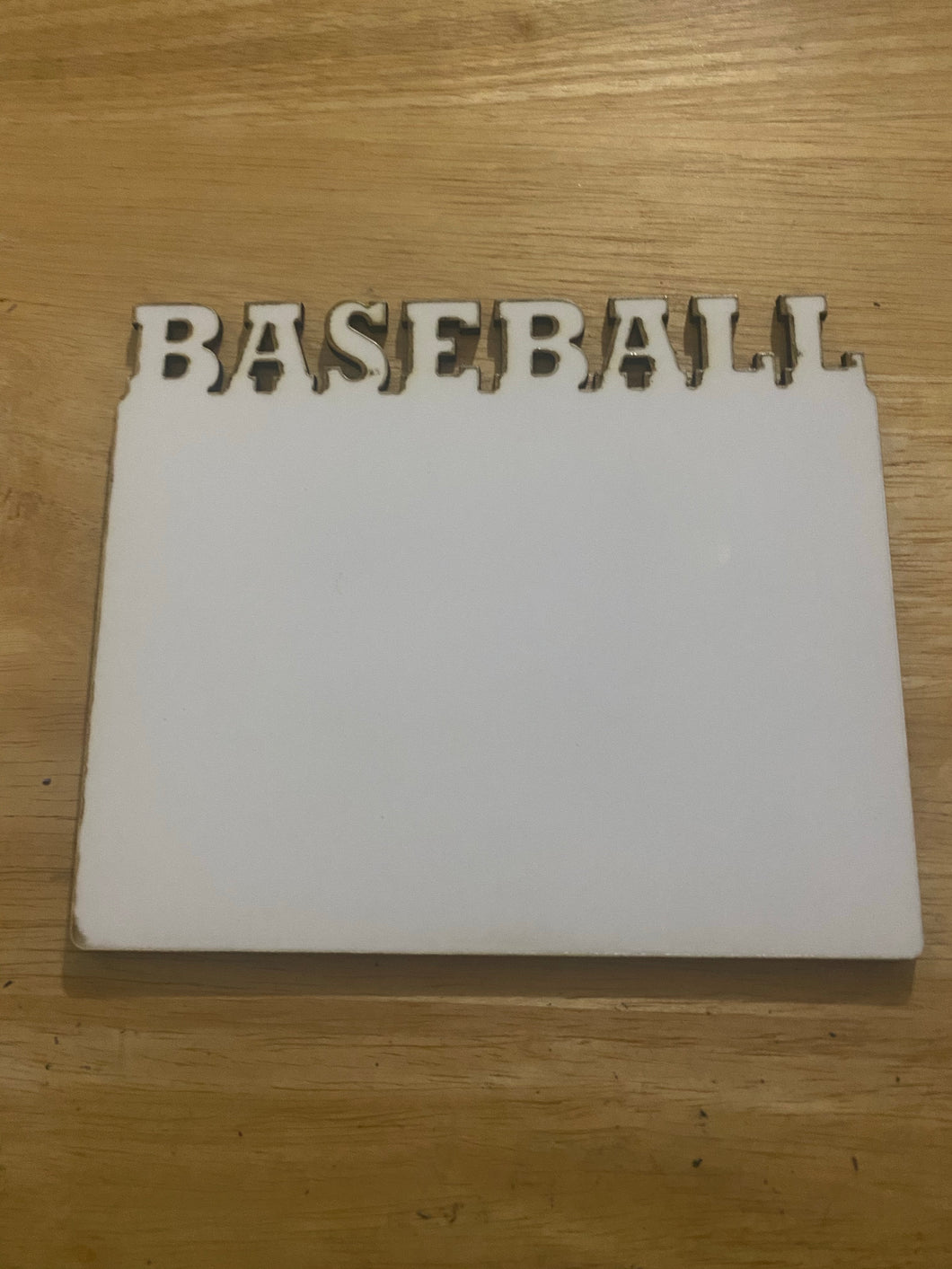 Baseball Photo Panel