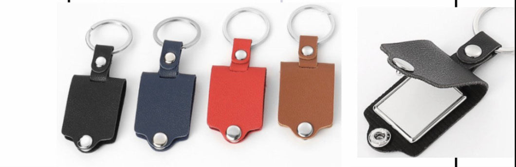 Leather Flip Keychain